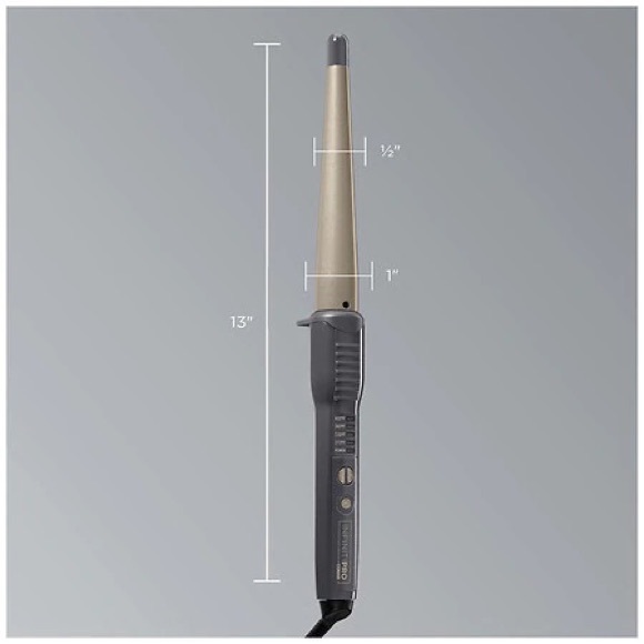 InfinitiPro by Conair Tourmaline Ceramic 1" to 1/2" Curling Wand - Picture 3 of 12